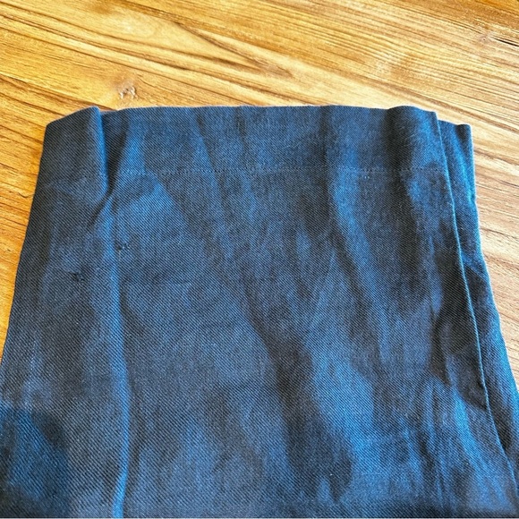 Cielo Classic Women’s Washed Grey Ramie Eco Material Wide Leg Trousers Pants - Picture 9 of 10